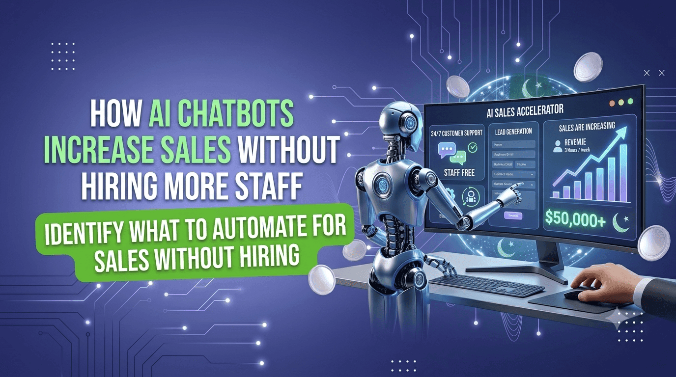 How AI Chatbots Increase Sales Without Hiring More Staff